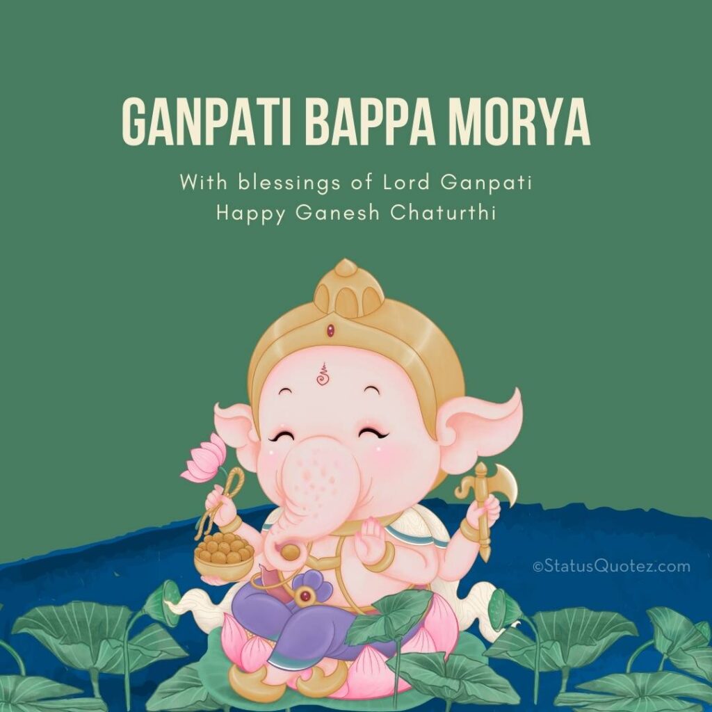 happy ganesh chaturthi images cute