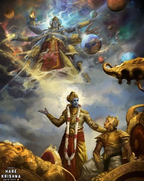 bhgavad gita krishna arjuna sanvad mahabharata wallaper 2